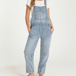 Billabong jean overalls denim size 27
